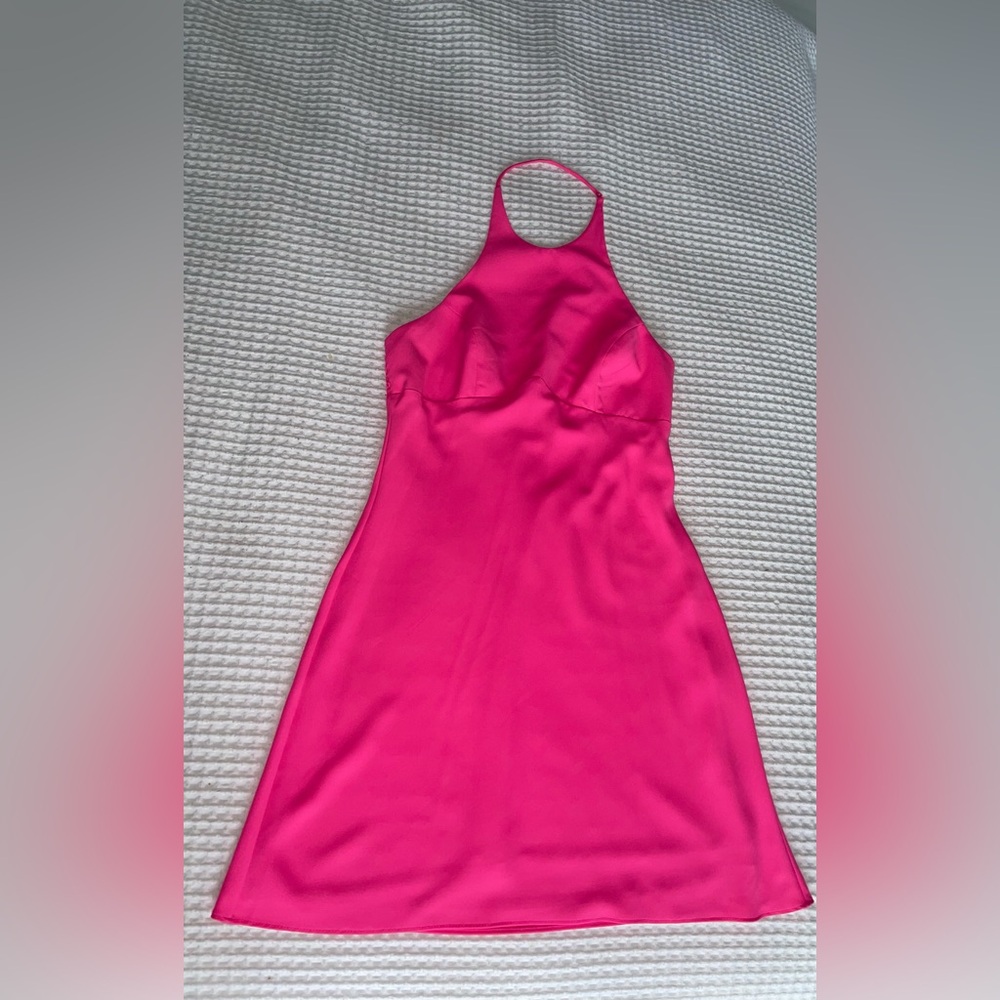 Amanda Uprichard Fuchsia Dress